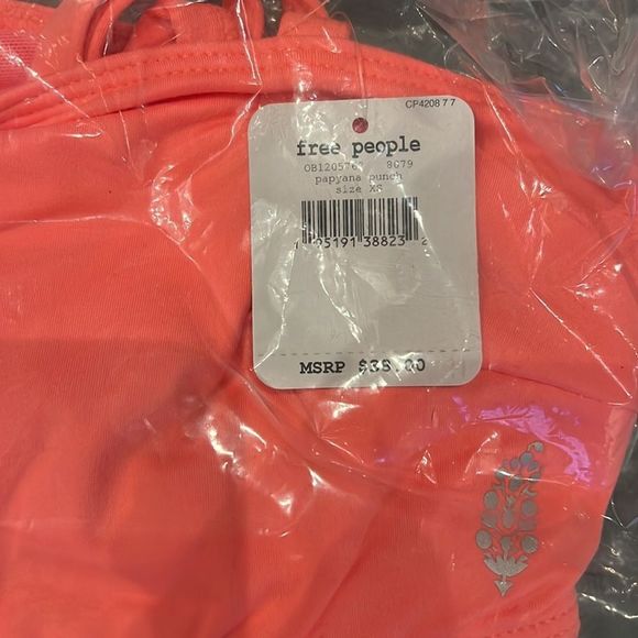 31. Free People Very Prairie Bra - Papyana Punch - Picture 6 of 10